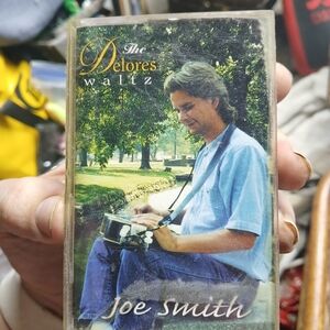 Joe Smith — The Delores Waltz Cassette Tape (Clear Case, Blue Artwork)
